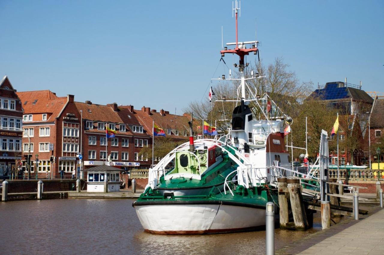 Ferienwohnung Riffgat Emden Exterior foto